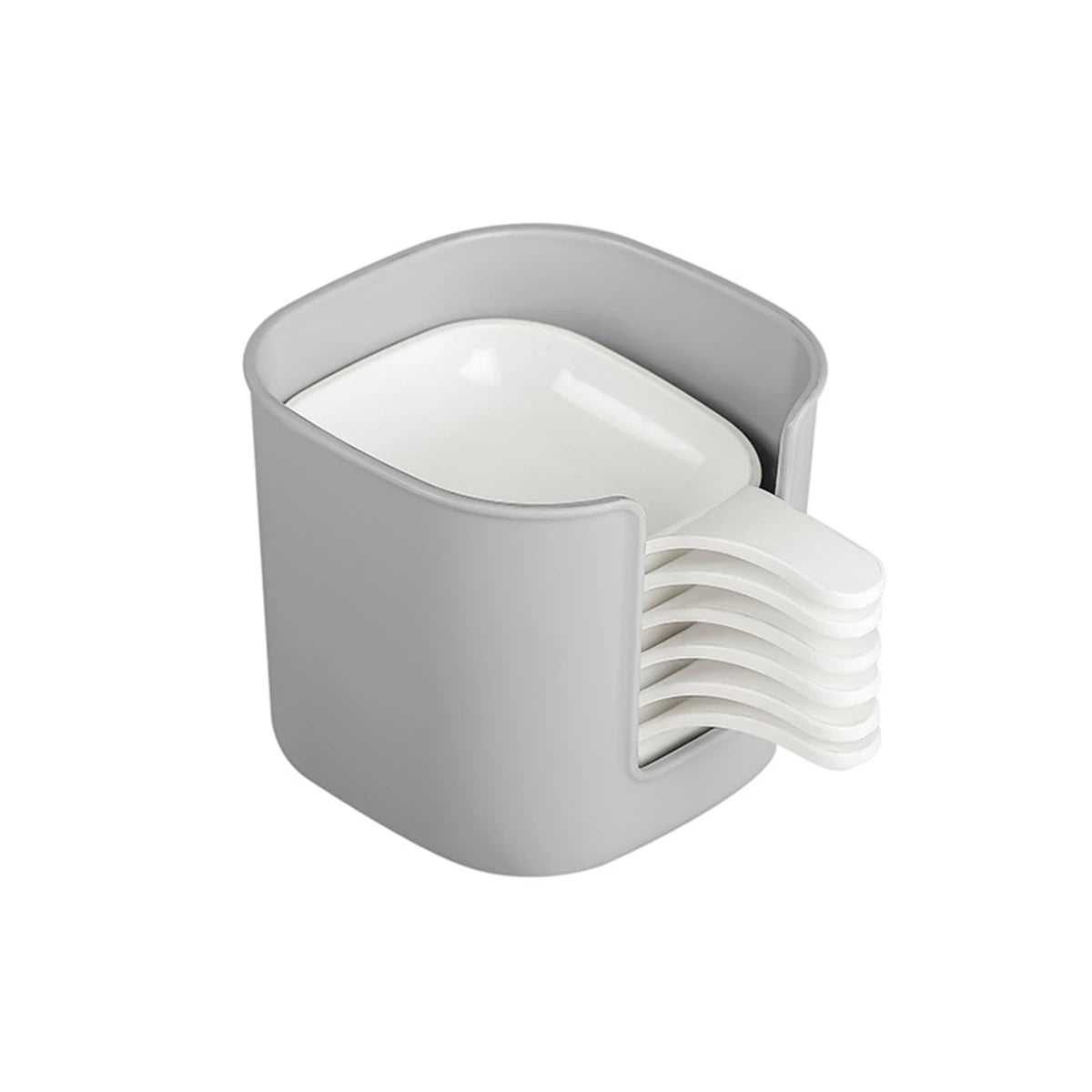 KitchenTidy Dip Set: Plastic Dipping Bowls with Handle.